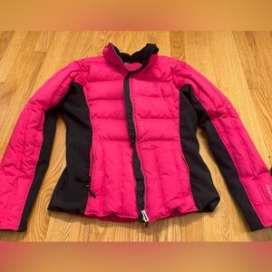 Obermeyer Pink and Black Ski Jacket